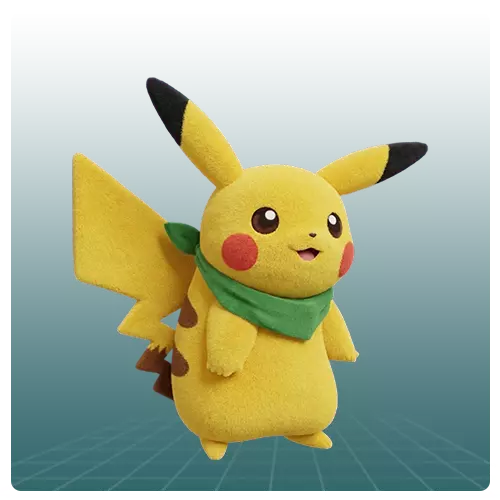 Cute character 3D model