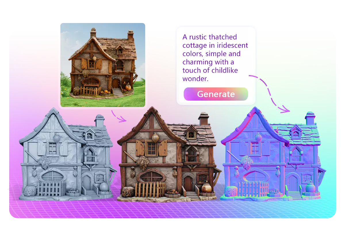 text to 3D model