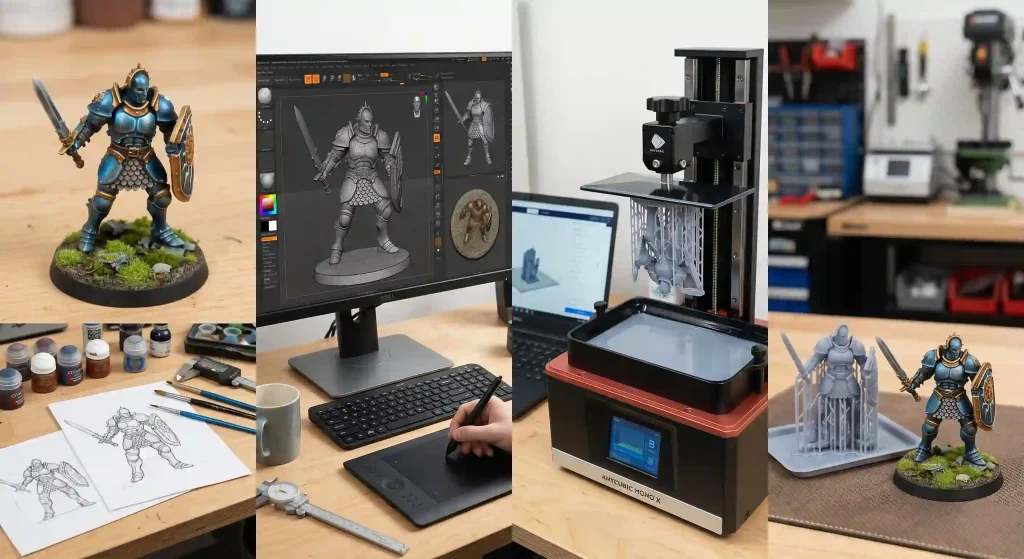 Creating a Custom Tabletop Miniature
