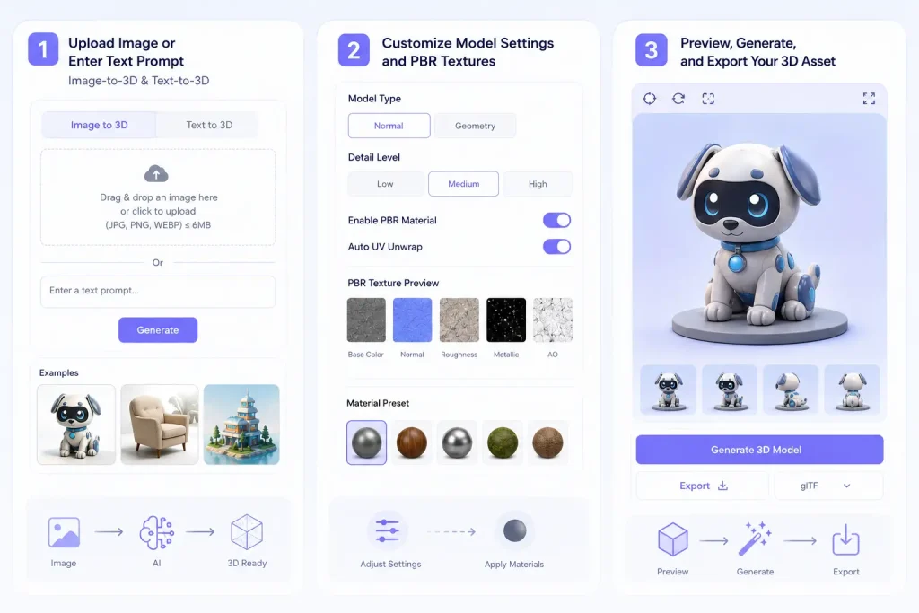 Step-by-Step Guide: How to Generate AI 3D Models Fast