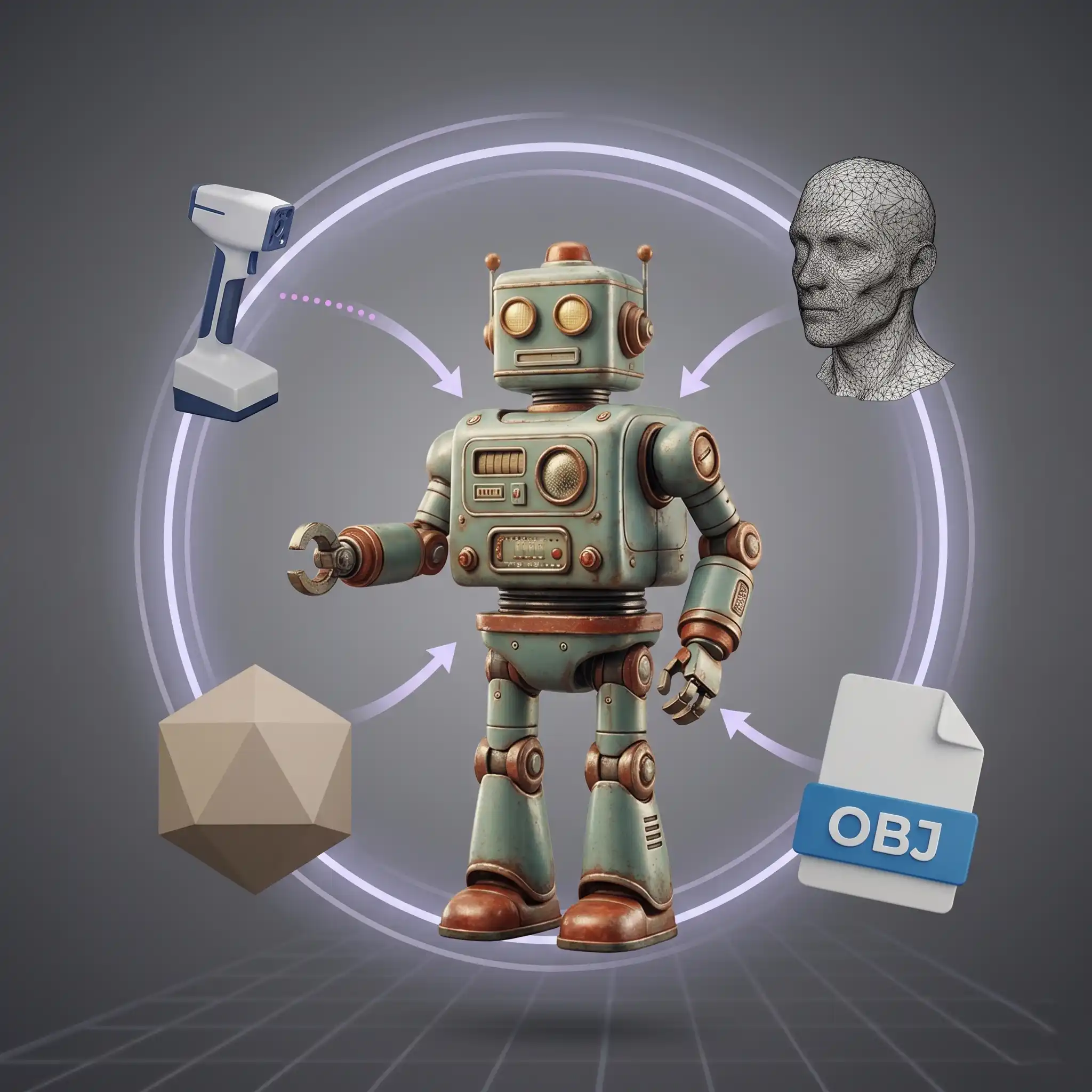 Supports Multiple 3D File Formats