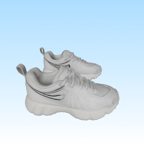 AI-generated 3D product model from sneaker product