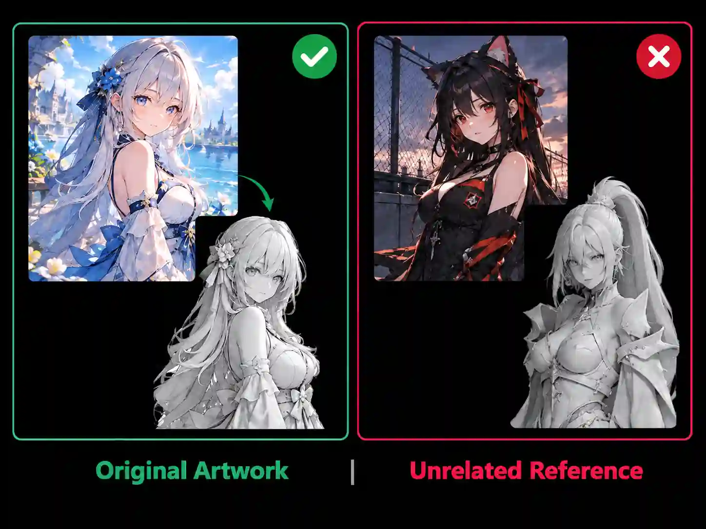 Original Colored Artwork