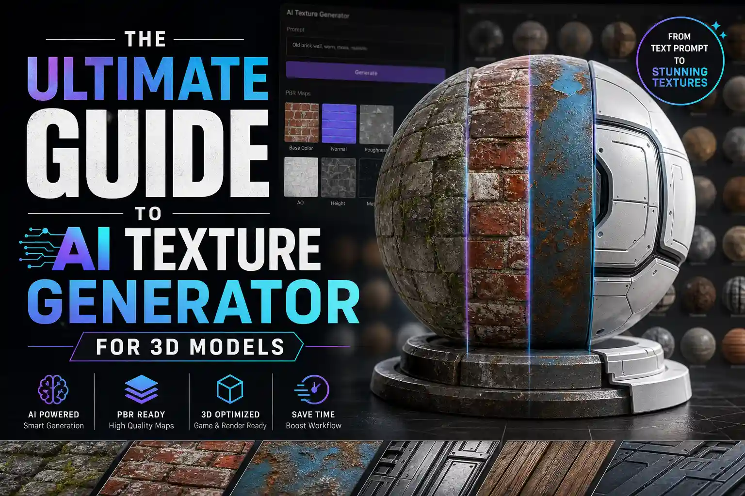 The Ultimate Guide to AI Texture Generator for 3D Models