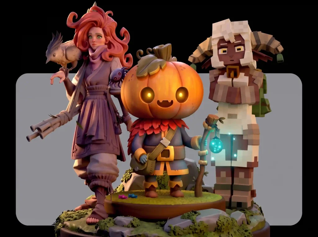 game development 3d result