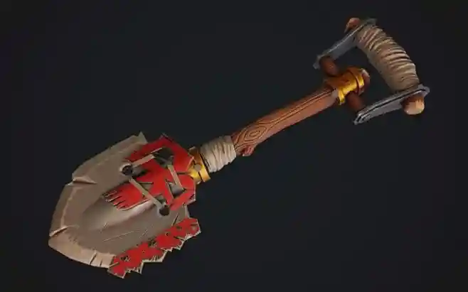 textured 3d game asset