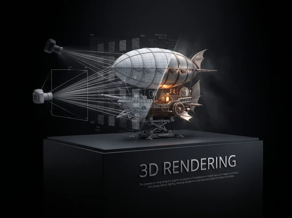 3d rendering