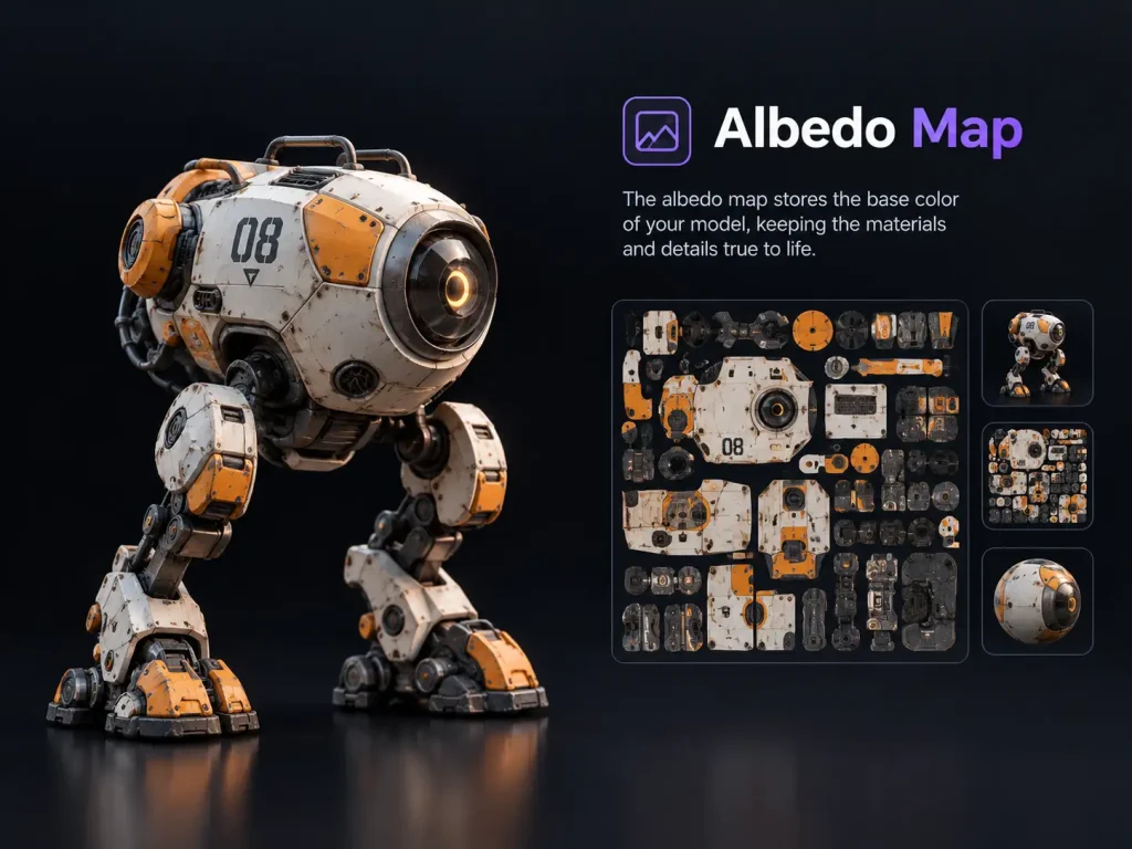 albedo map