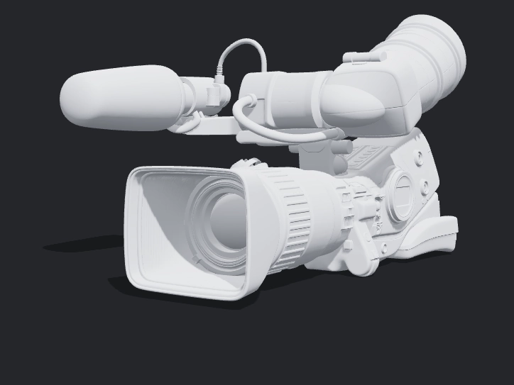 highly-poly AI mesh